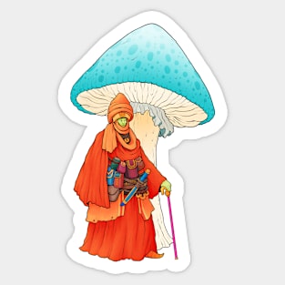 Shroom Wizard Sticker